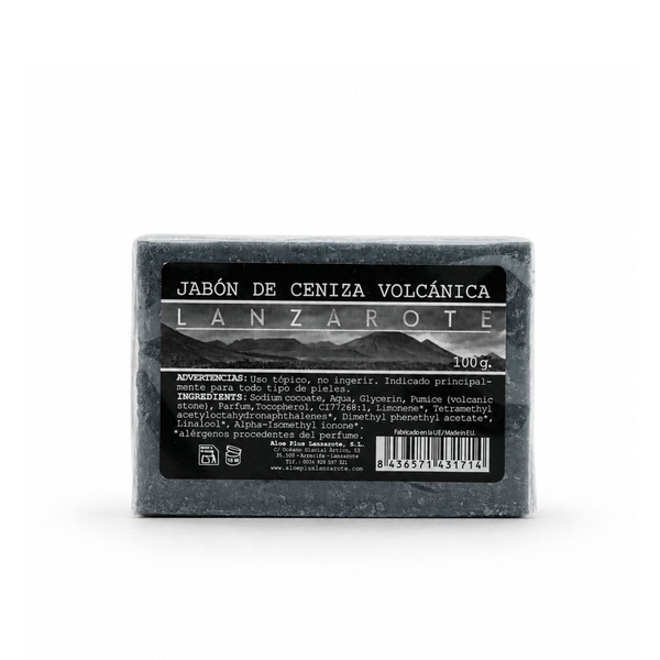 HANDGEFERTIGTE SEIFE MIT VULKANASCHE 100 G - 2