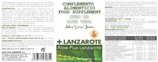ALOE VERA JUICE 250ml - 3