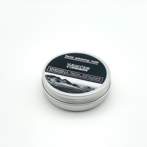 MASCHERA VISO ESFOLIANTE CON ALOE VERA E CENERE VULCANICA