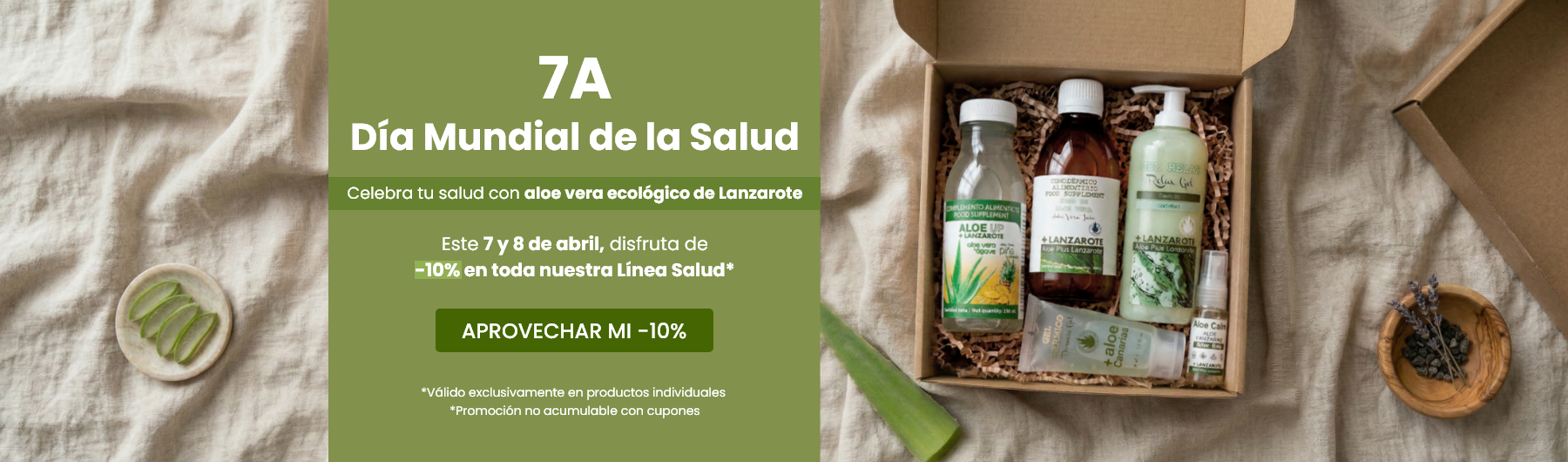 Día Mundial de la Salud: -10% en tu bienestar