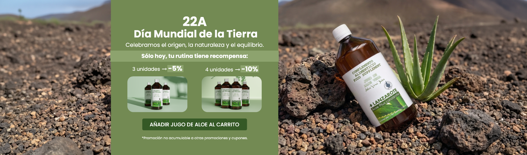 22 de abril · Ventaja especial en Jugo Aloe Vera 1L