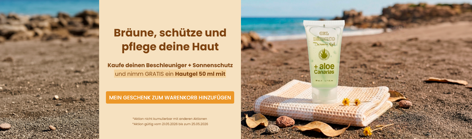Dein Sonnen-Pack kommt mit diesem GESCHENK.