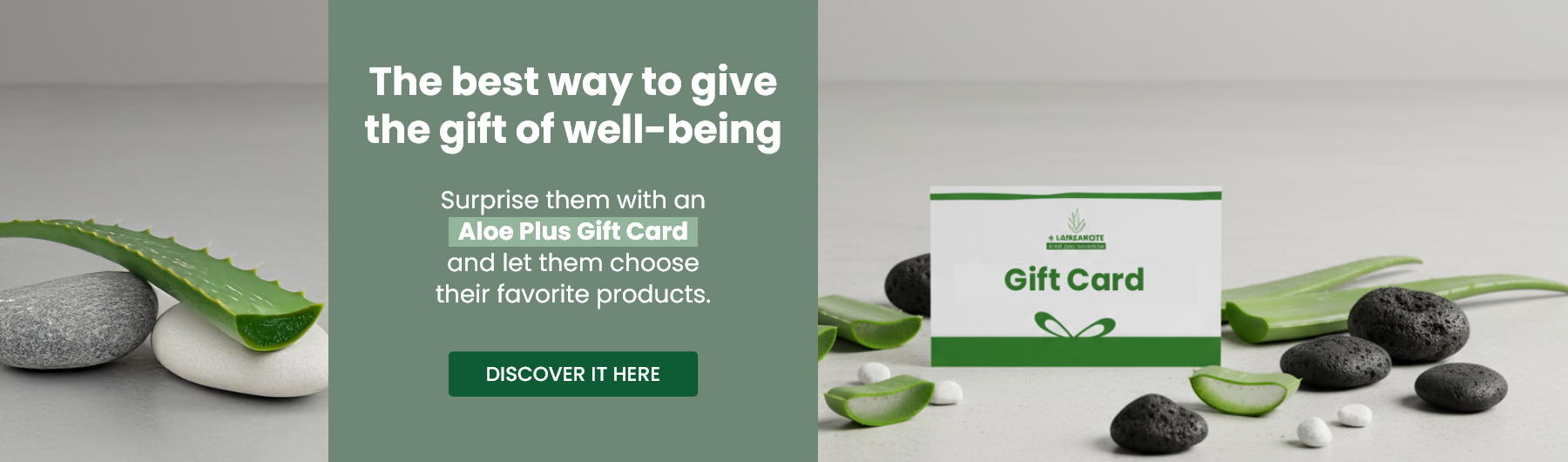 Gift Card: Give well-being, give aloe.
