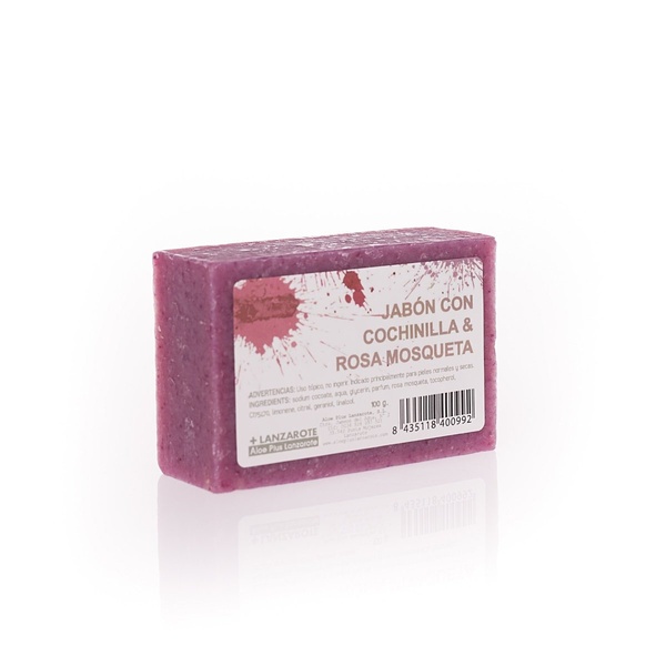 ROSE HIP AND COCHINEAL HANDMADE SOAP 100g - 1