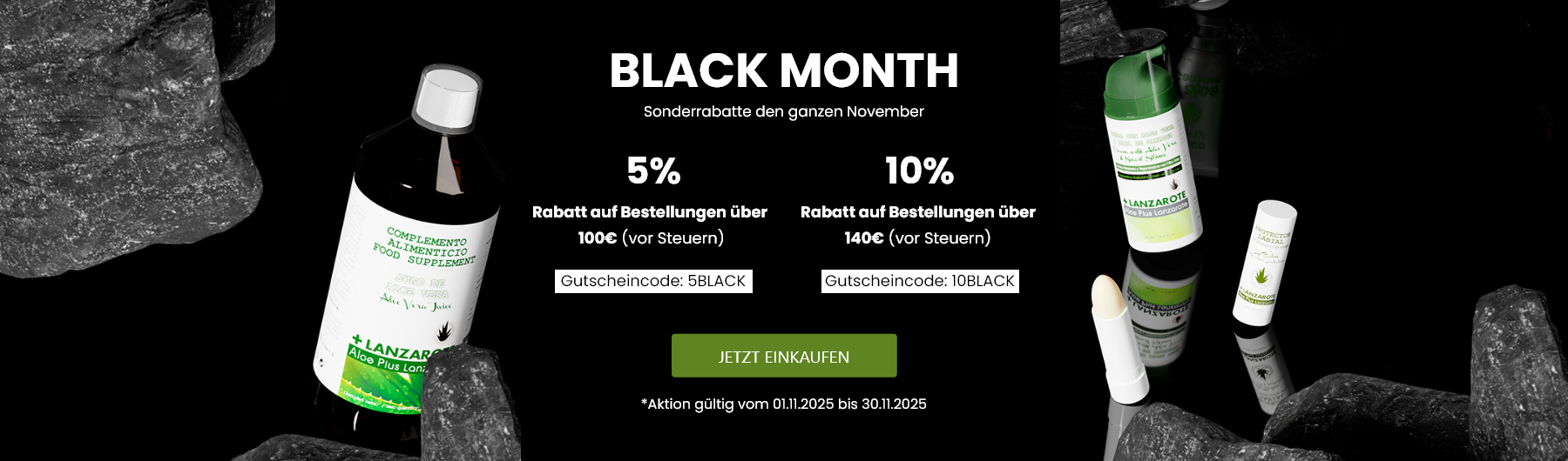  Entdecke alle Rabatte des BLACK MONTH