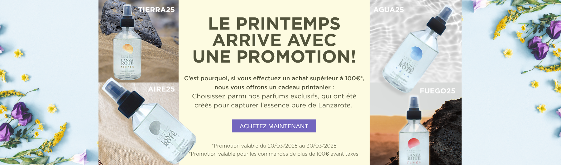 Ce cadeau EXTRA de Lanzarote pour vous.
