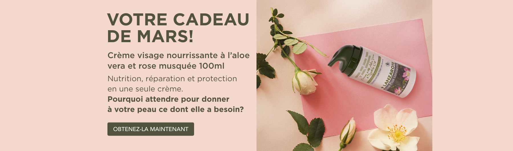 Votre CADEAU de mars!