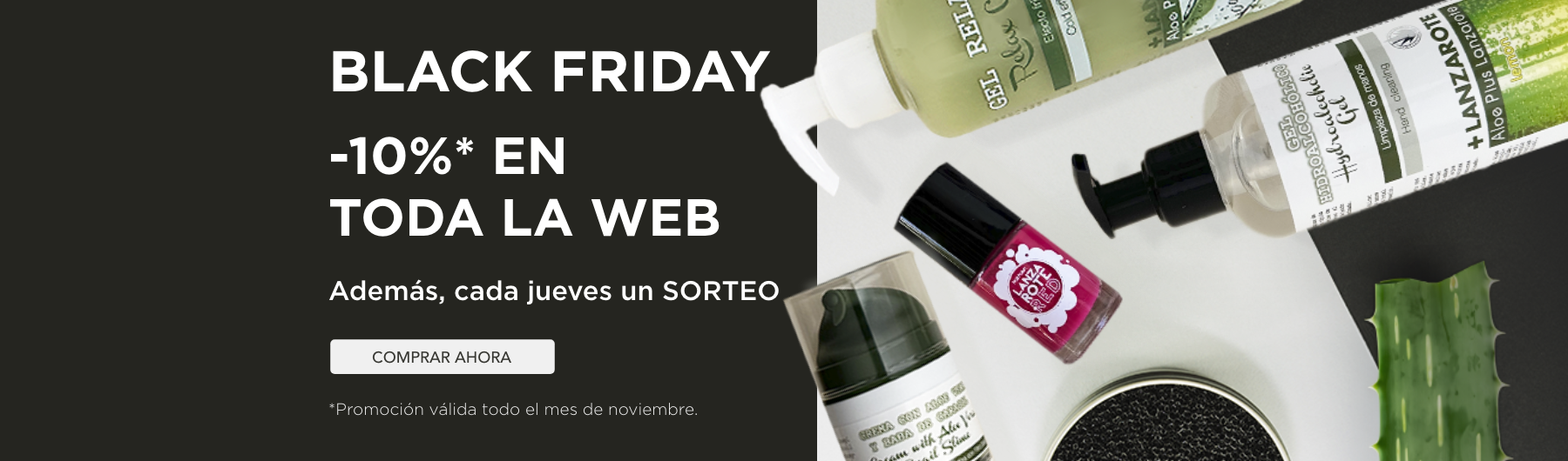 ¡EMPIEZA EL BLACK FRIDAY! -10% en toda la web. 